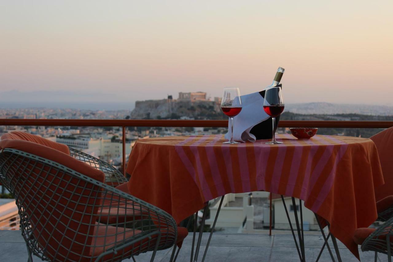 Acropolis View Penthouse Lägenhet Aten Exteriör bild