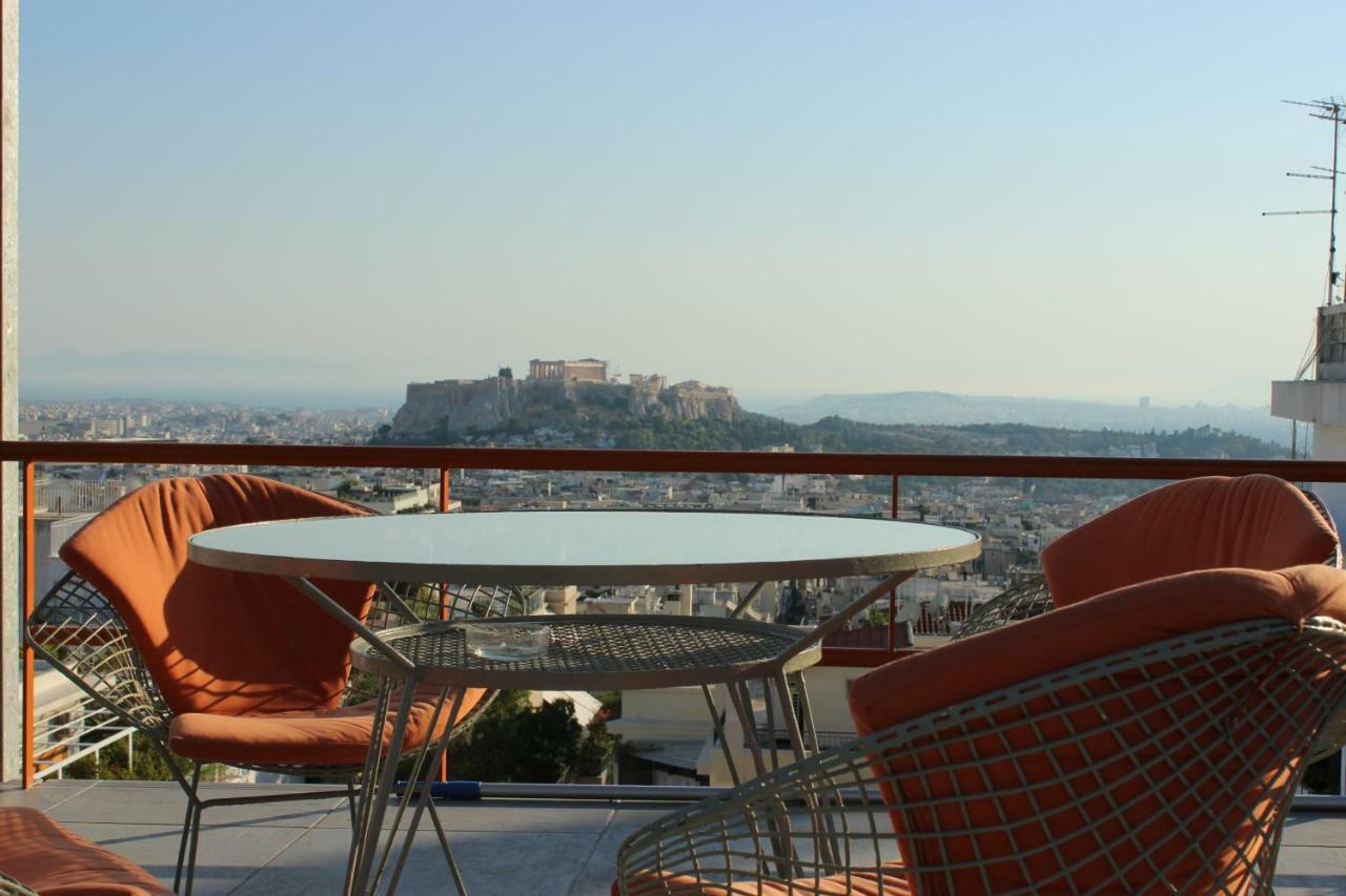 Acropolis View Penthouse Lägenhet Aten Exteriör bild